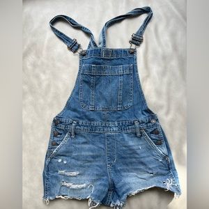 Abercrombie and fitch shorts overalls